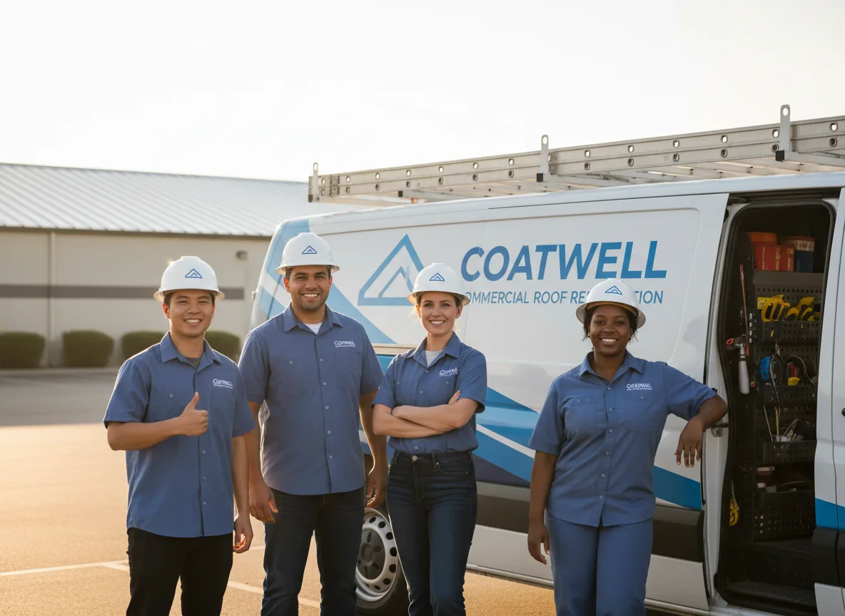 Commercial roof coating company in Groesbeck, TX